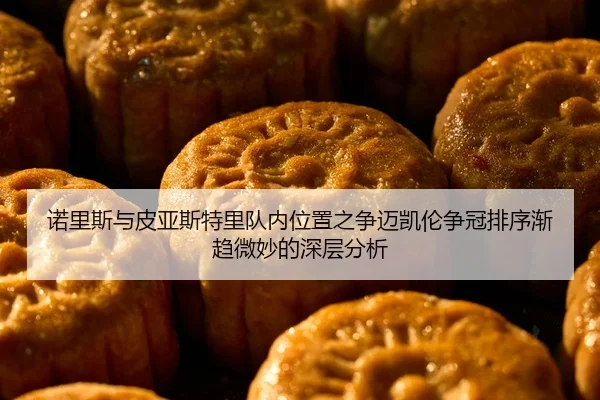 诺里斯与皮亚斯特里队内位置之争迈凯伦争冠排序渐趋微妙的深层分析